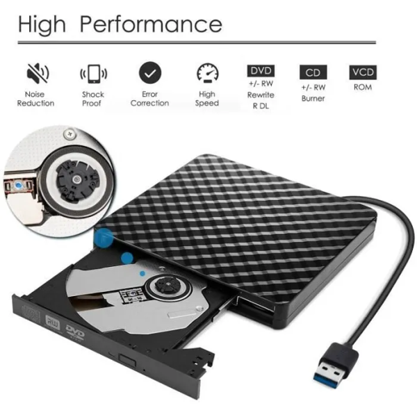 Lecteur/Graveur DVD externe USB 3.0