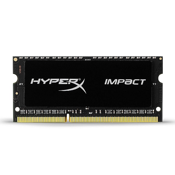 HyperX Impact - HX316LS9IB - Mémoire RAM 8 Go - 1600MHz, DDR3L, 1.35V, CL9, SODIMM