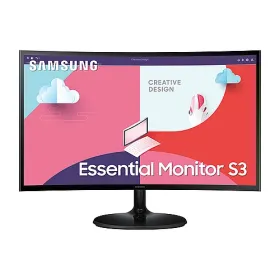 Moniteur LCD SAMSUNG Incurvé - 24" FHD - Dalle VA - 4 ms - 75 Hz - HDMI / VGA - AMD FreeSync