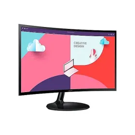 Moniteur LCD SAMSUNG Incurvé - 24" FHD - Dalle VA - 4 ms - 75 Hz - HDMI / VGA - AMD FreeSync