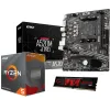 Kit mise à jour AMD ryzen 5, carte mère MSI, 8Go DDR4