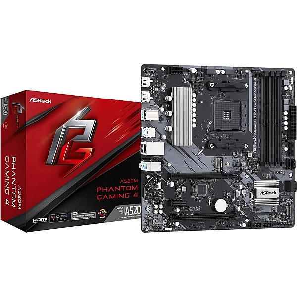 Carte mère Gigabyte A520M  - AM4 - Micro ATX - DDR4