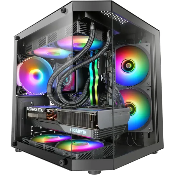 PC Gamer Ryzen 5-4500 - 16Go DDR4 - 1To SSD NVMe - RTX3050 6Go - Wifi 6
