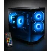 Pc Aquarium Gaming, RGB piloté par télécommande - Ryzen 7 - 16 Go de mémoire - NVME 1To - RTX5060