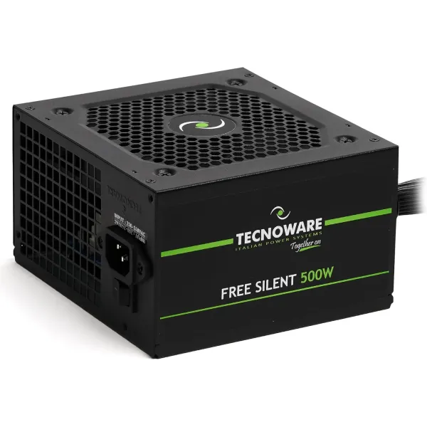 Alimentation ATX 500W Tecnoware Ventilateur 12 cm Ultrasilent