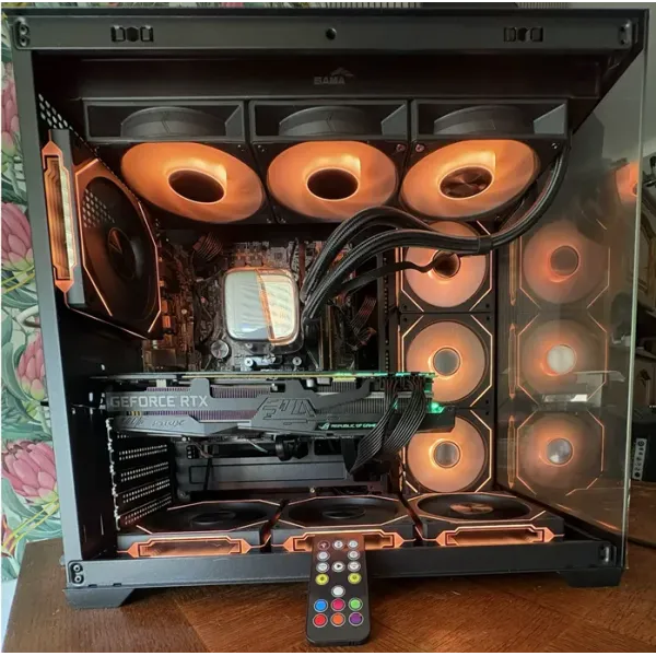 PC Gamer Reconditionné Aquarium RGB - RTX 2080 Ti (11 Go) / Ryzen 5-500 / NVME 500Go / 16Go ram