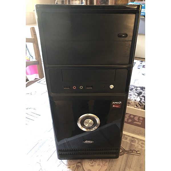 Tour de bureau AMD A4-3400 - 4Go DDR3 - HDD 500Go - Vidéo ATI radéon HD6410