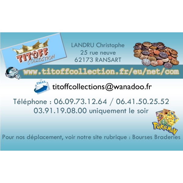 Production 1500 Cartes de visite